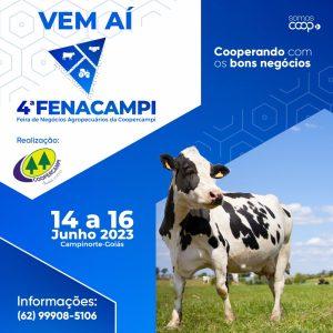 Agende esta data! Está chegando a Feira de Negócios Agropecuários da Coopercampi - FENACAMPI